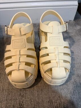 Miu Miu Eva Platform Sandals